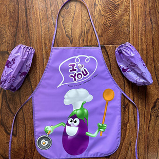Children's apron painting yiwu cartoon children's painting clothes waterproof anti-oil stain in stock eva smock apron manufacturers