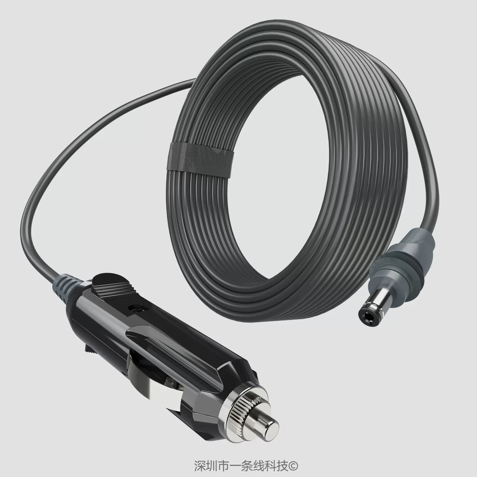 跨境爆款二代星link 18awg DC头设备车充点烟器充电线车载电源线