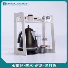 杯架储物置物架桌面茶杯水杯咖啡壶水壶收纳桌上收纳架博古架
