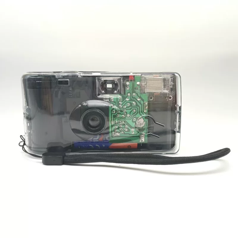 Новый брендовый фотоплёнка Pucai C41 экспорт прозрачная одноразовая камера ретро-камера может создавать узоры