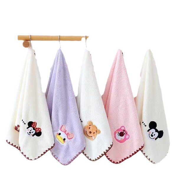 Coral cartoon cute bath towel