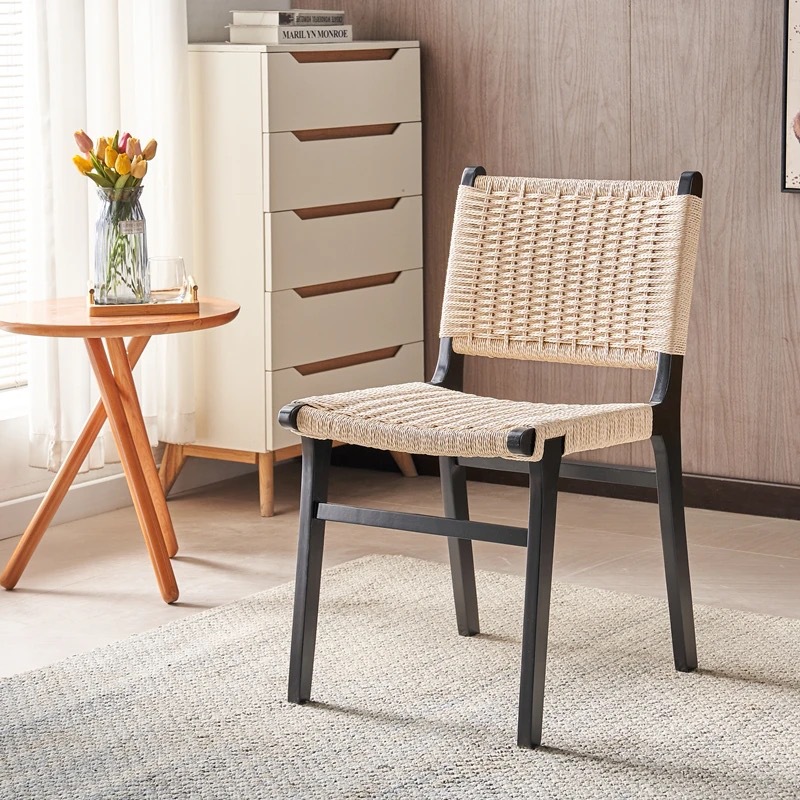 Silla de comedor minimalista italiana silla de cuero silla de comedor casera silla de mesa de escritorio nórdica silla de mahjong hotel