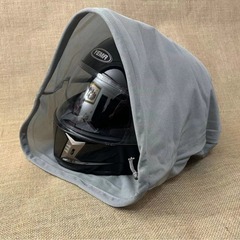 通気性ベルベット灰色ヘルメット袋電気自動車オートバイ通気ヘルメット袋防塵袋ヘルメット収納袋