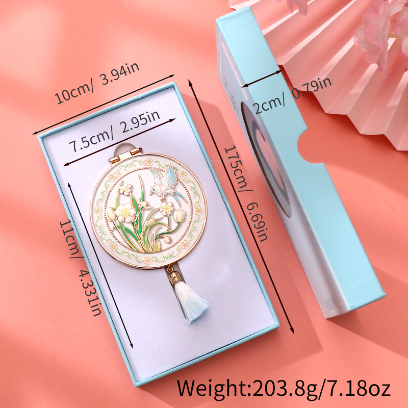 JZ-000034 Twelve flower orders-bitter first and then sweet-folding mirror