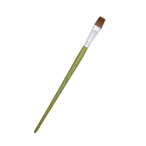 Marley G1860 wolf hair flat head gouache brush row acrylic brush oil brush exam painting