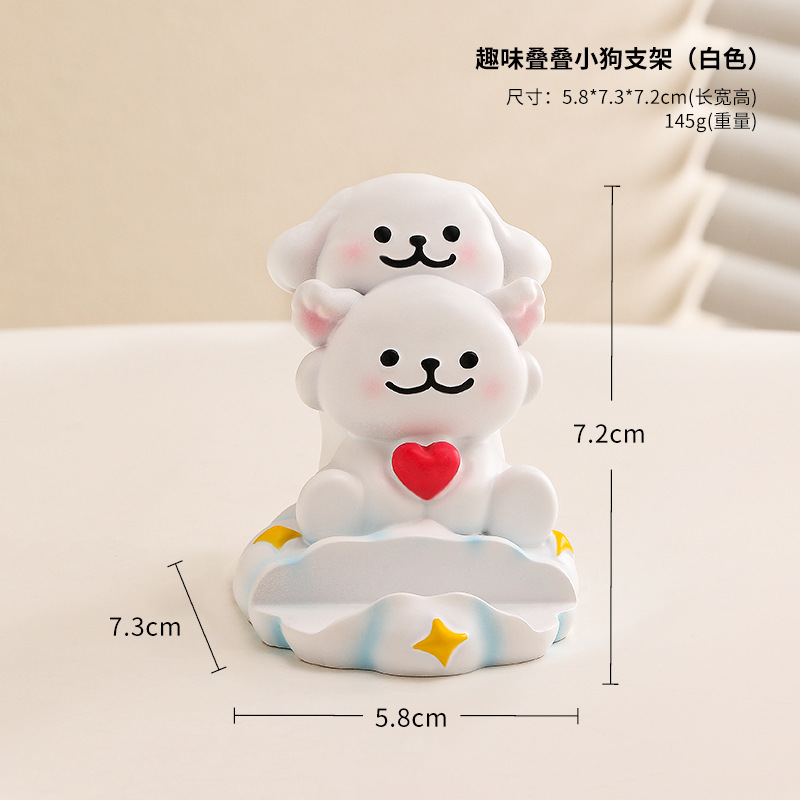 Soporte para teléfono móvil rana linda estación de oficina creativa cosas buenas decoraciones de escritorio regalos de cumpleaños niñas