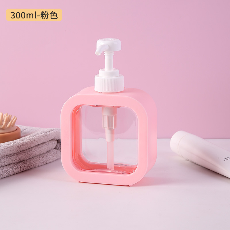 Botellas dispensadoras de champú y gel de ducha, botellas de loción tipo presión, detergente para ropa de alta calidad, jabón de manos, botellas vacías de detergente lavavajillas.