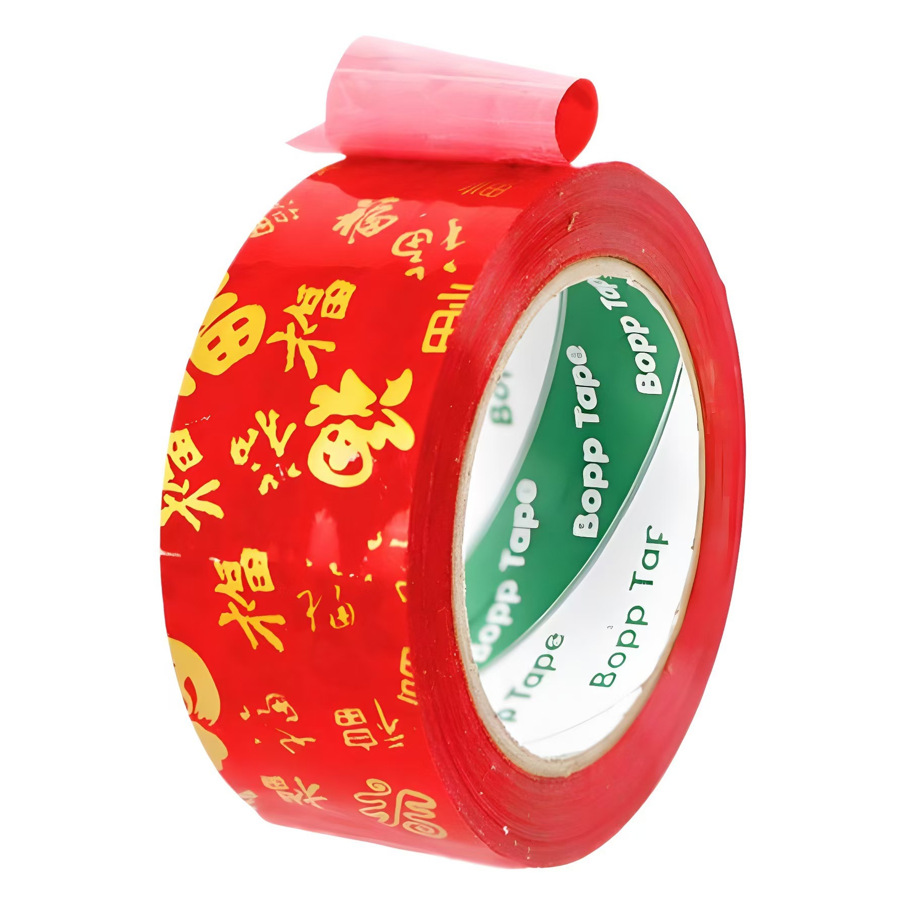 Thankyou cinta adhesiva de embalaje rosa, sello de red, cinta de sellado, cinta de impresión de dibujos animados, fabricante al por mayor