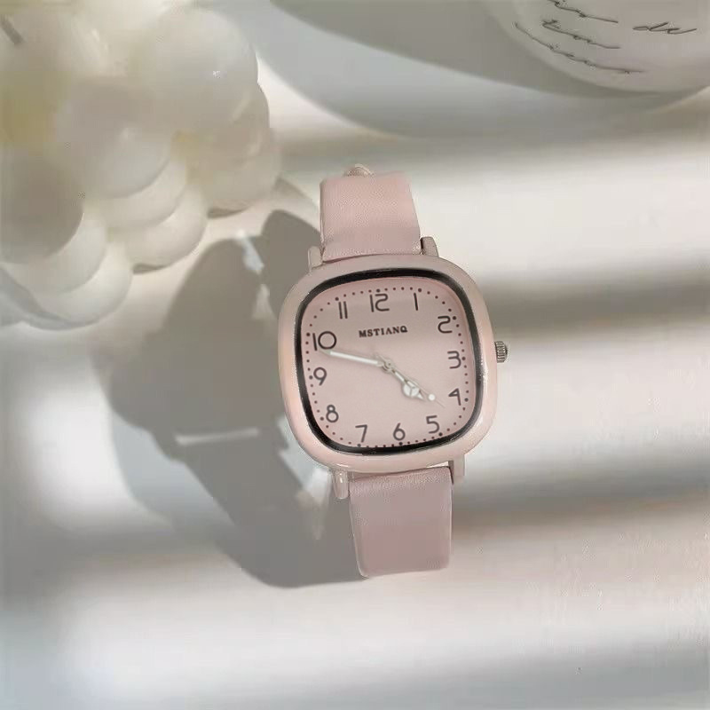 Foreign Trade Cross-border ins Niche Design Temperament Cold Style Simple Fashion All-match Student Advanced Sense Quartz Watch