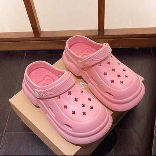 EVA��׶���Ь2024�¿���Ь�pɫ�ļ��⴩ɳ��Ь��diy����Ʒ����