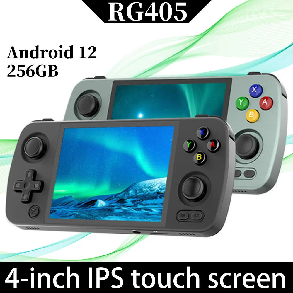 Портативная игровая консоль RG405M на Android, портативная PS1, твин-джойстик для ТВ, аркадный ретро-ригер, подарок выпускнику