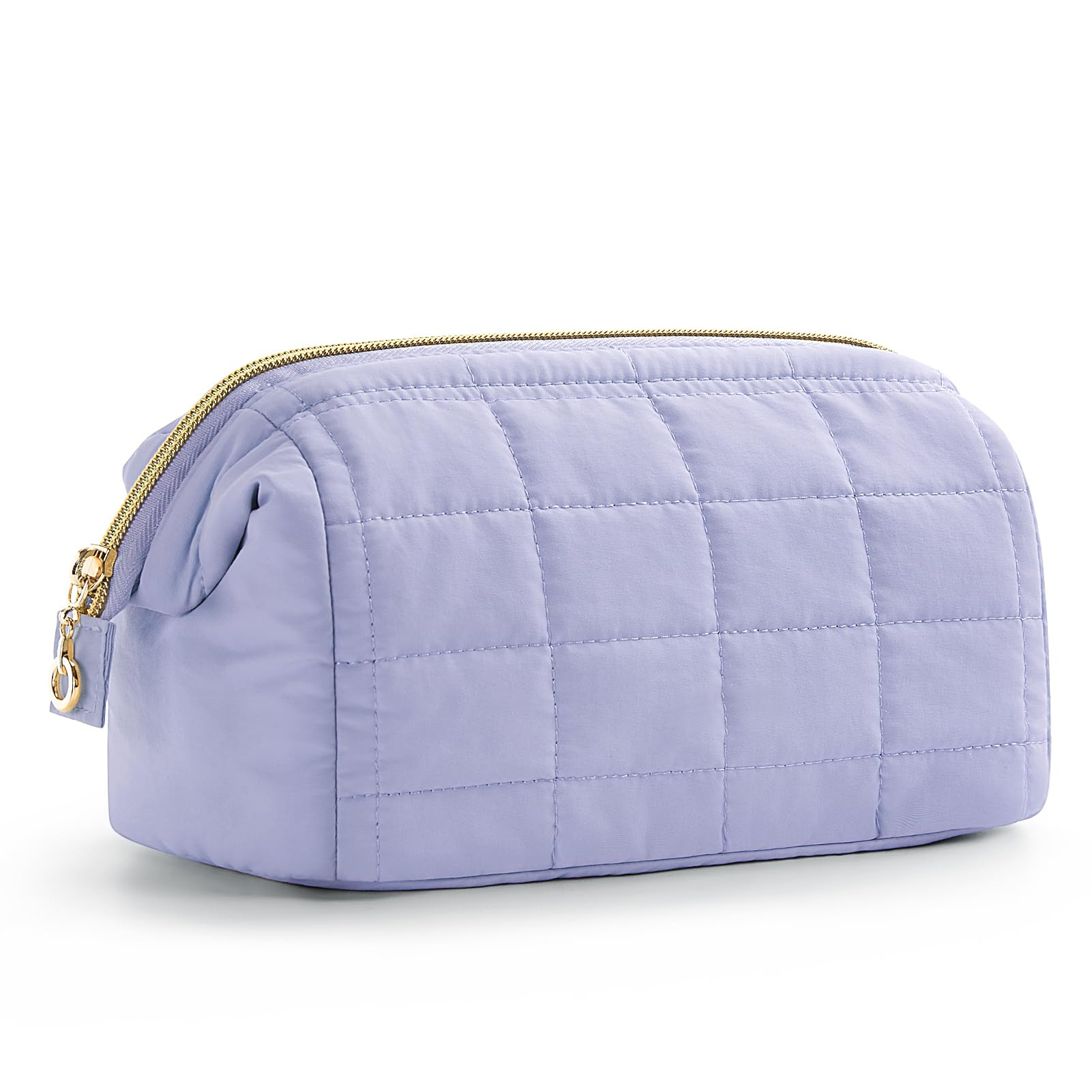 Feihon Cross-Border Lare-Capacity Cloud Quilted Down Silk Cotton Makeup Portable Travel Storae Waterproof Toiletry_voghion.com