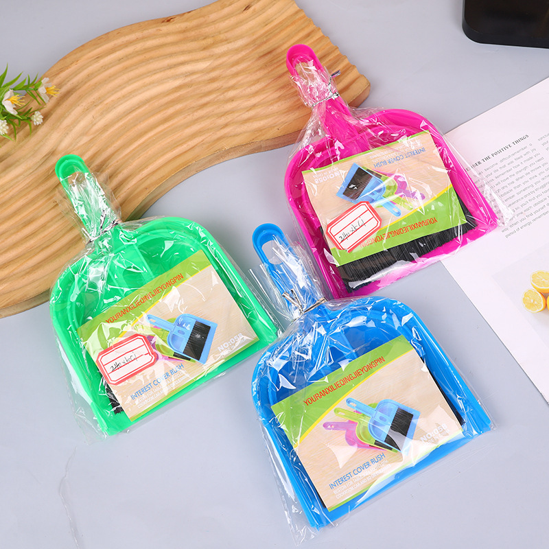 Large Plastic Dustpan Brush Set, Dustpan Brush Combination, Desktop Cleaning Brush, Computer Brush, Instrument Brush, Wholesale