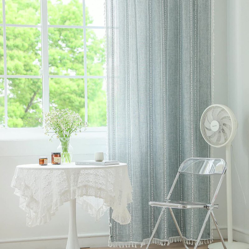 Japanese-Style Cotton and Linen Fabric Curtains, Plain Color Short Curtains, Semi-Blackout Finished Curtains, Window Drapes, Kitchen and Bedroom Partition Curtains Japanese-Style Cotton and Linen Fabric Curtains, Plain Color Short Curtains, Semi-Blackout Finished Curtains, Window Drapes, Kitchen and Bedroom Partition Curtains