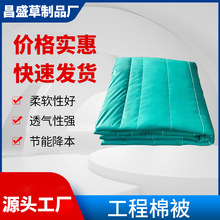 土工程防寒保温被冬季工程三防棉被 温室大棚加厚彩色保温棉被