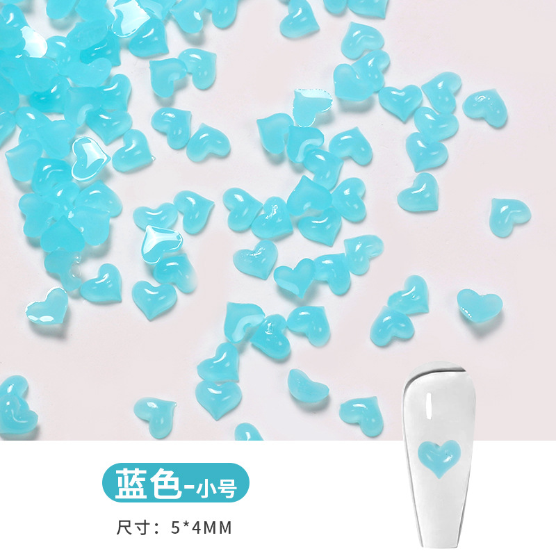 Nuevo amor perforación de uñas resina dulce perforación de uñas dulces perforación de uñas joyería perforación de uñas