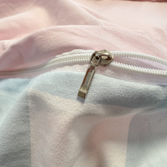 2025 New Large Edition Towel Embroidered Washed Cotton Bed Four-piece Set Household Fresh Cake Cat Dormitory Three-piece Set