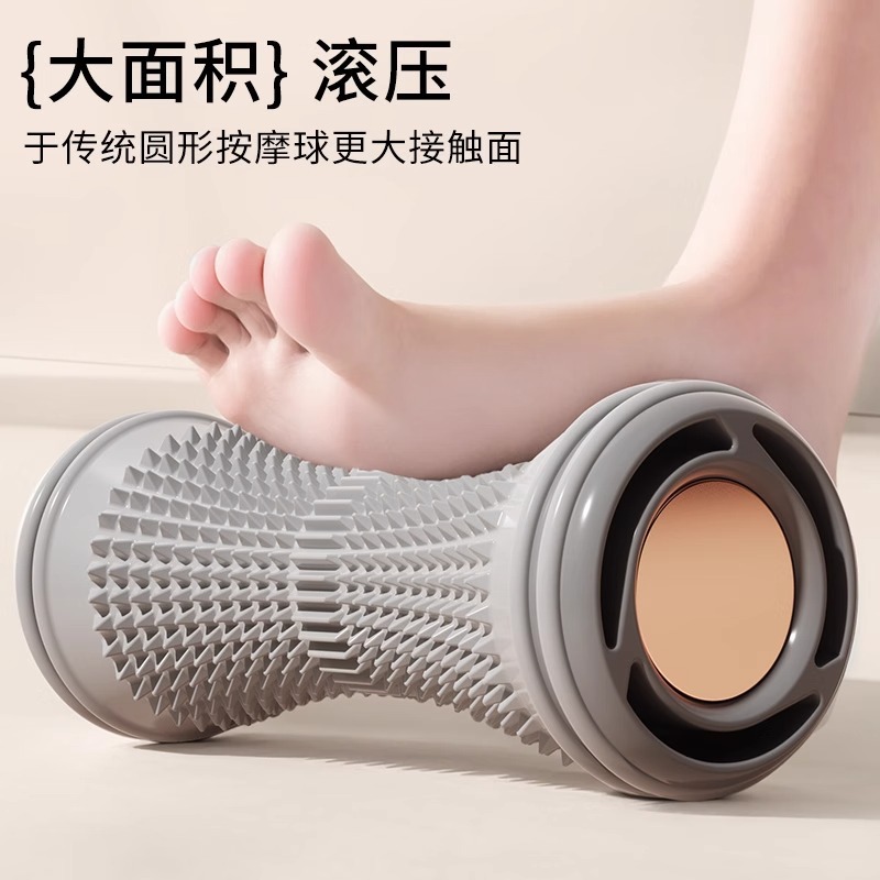Rueda de masaje plantar, bola de masaje rodante plantar, bola de masaje de yoga, dragado de tendones y ganglios, entrenador de arco plano transfronterizo