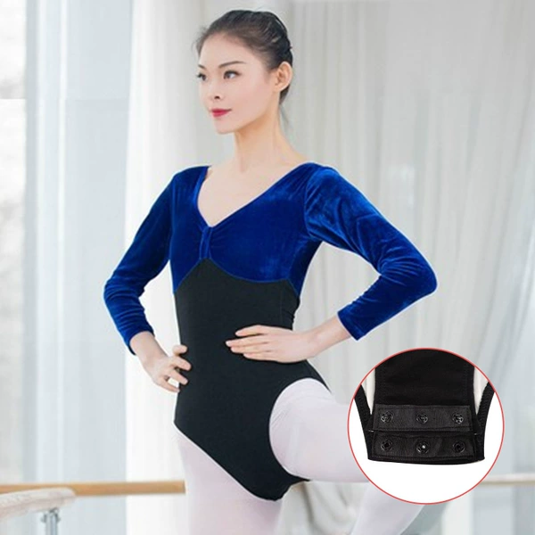 Royal blue and black velvet (open buckle version)