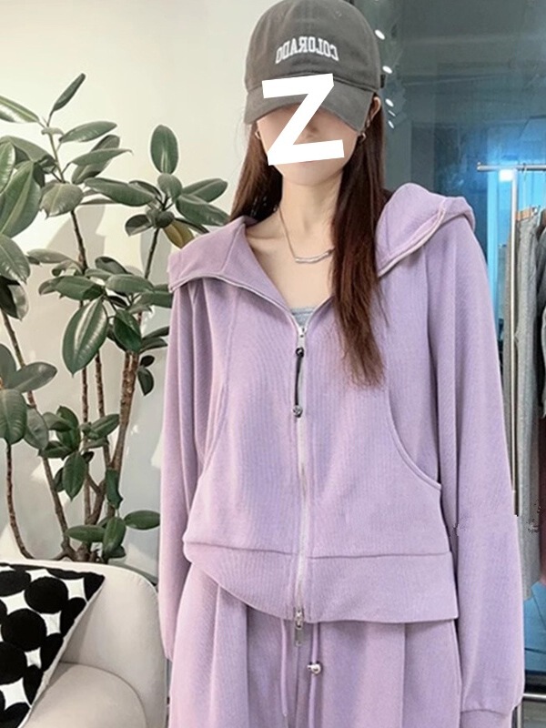 大码春秋季卫衣运动套装女时尚减龄宽松显瘦休闲两件套胖mm240斤|undefined