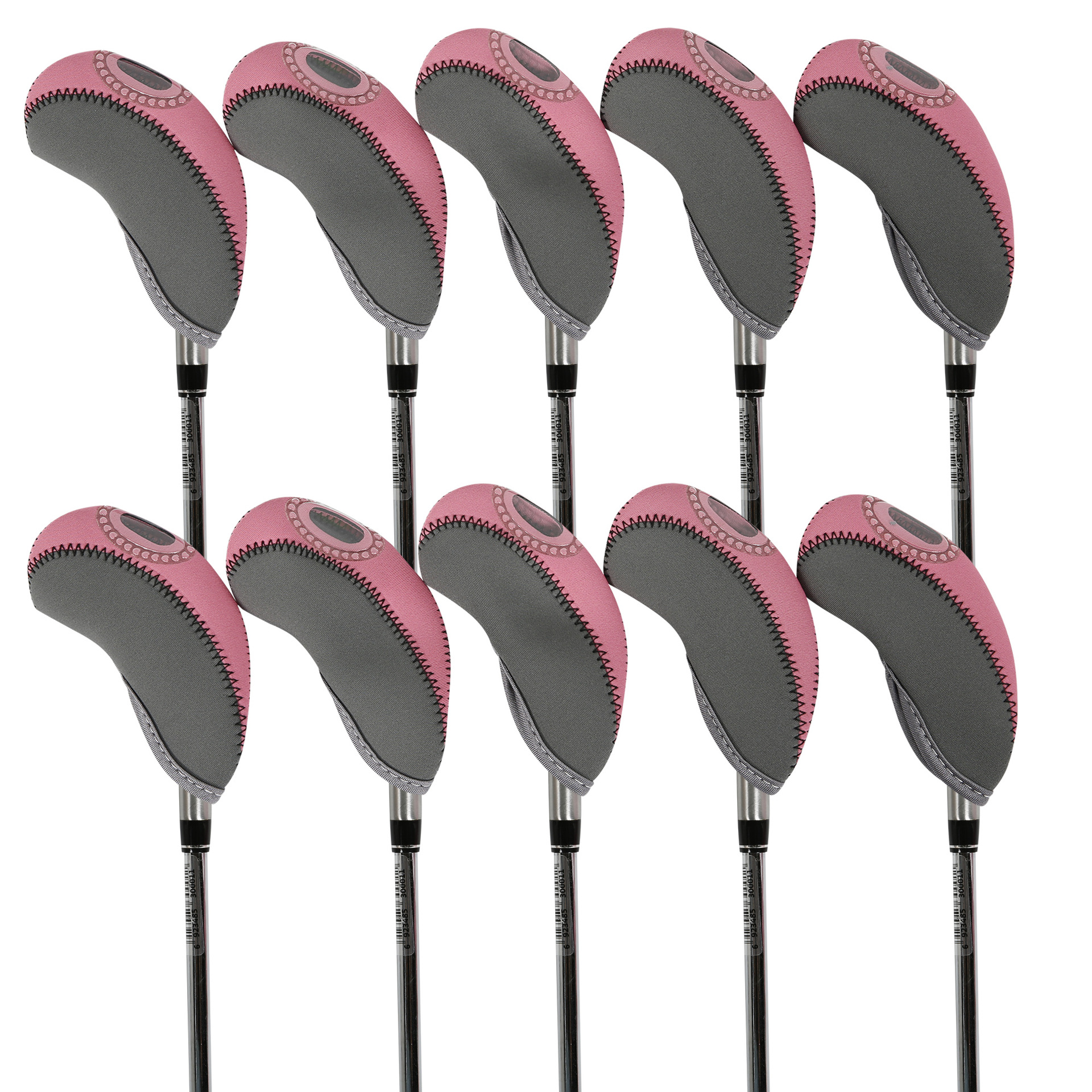 Yuefan Source Supply Juego de gorro de golf de dos colores Juego de hierro de golf Golfheadcovers