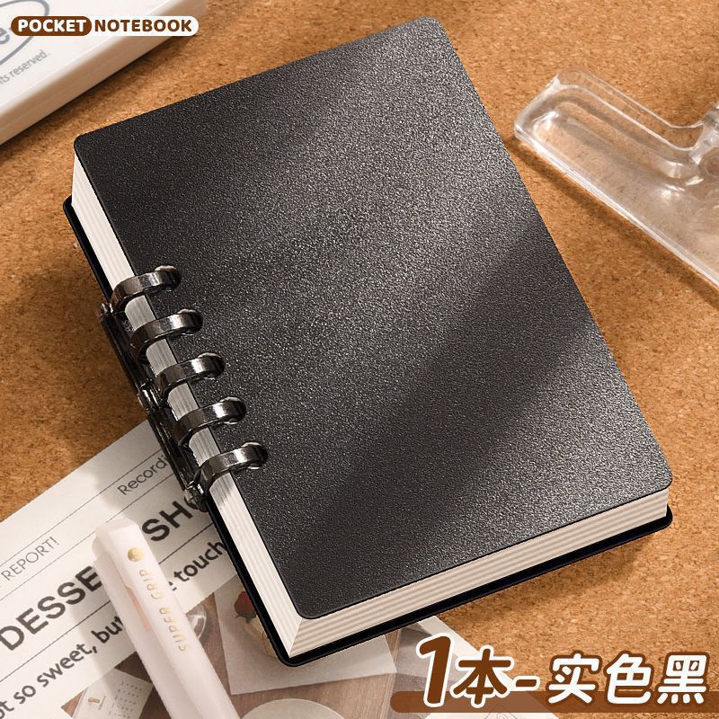 A7 portátil estudiante mini cuaderno portátil de alto valor de la cara cuaderno de mano de palabras de vuelta cuaderno de bolsillo