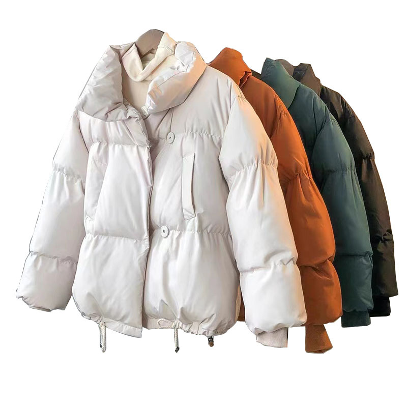 Fabricante personaliza chaquetas de plumón para invierno 2026, chaquetas de plumón casuales y holgadas, y chaquetas de plumón para mujer que se pueden personalizar. image 6