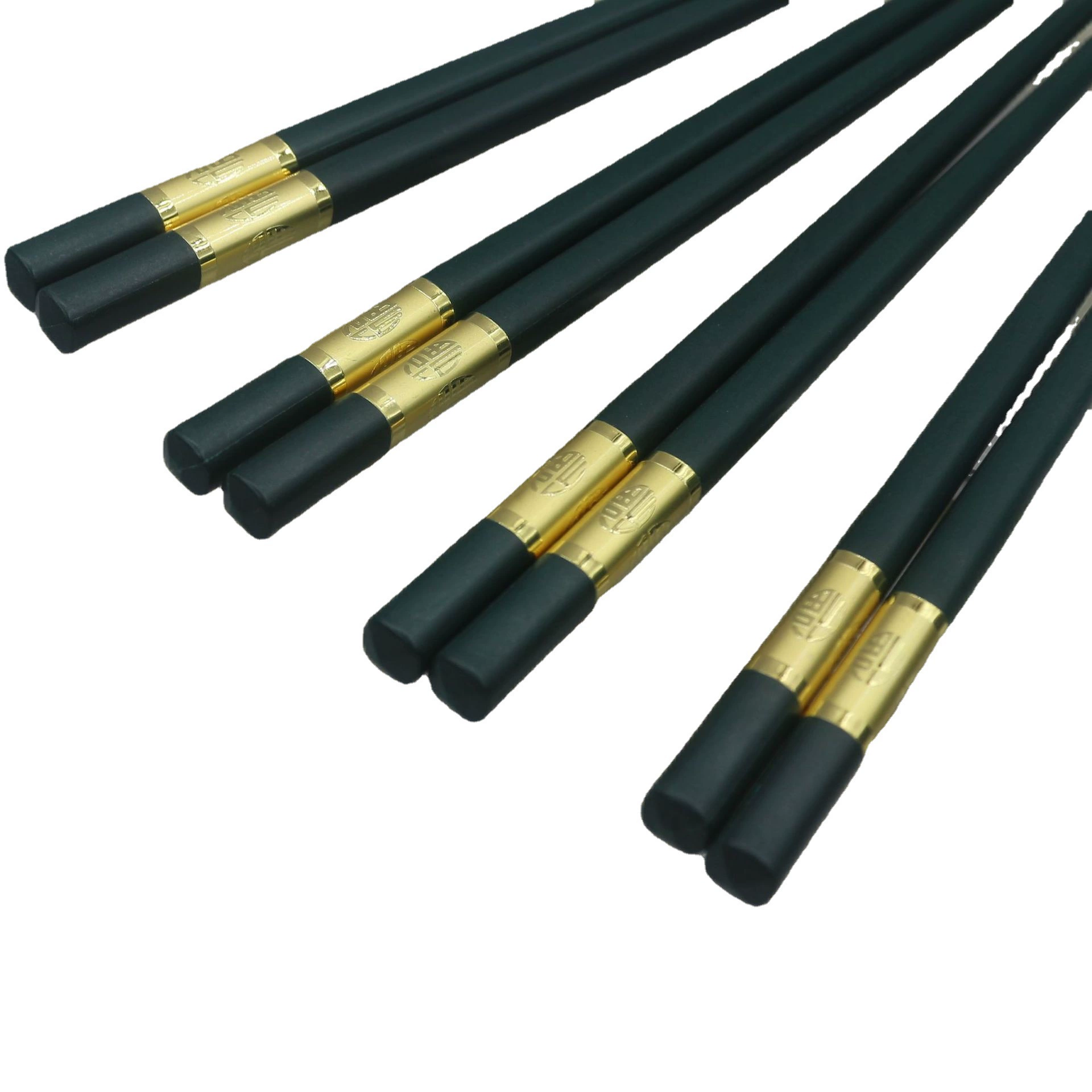 Green Scandinavian metal high quality chopsticks, high-quality style, Nordic style, wholesale