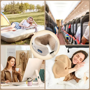 Qualifications Full U-shaped Massage Pillow Vibration Massage Pillow Cervical Massager Neck Massager Electric Neck Protector