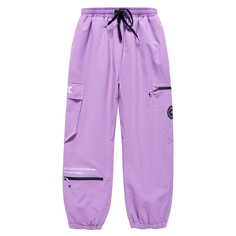 Traje de ropa para niños para hombres y mujeres, ropa y pantalones de snowboard y esquí de doble tabla para exteriores de invierno, a prueba de viento, repelente al agua y cálido._voghion.com