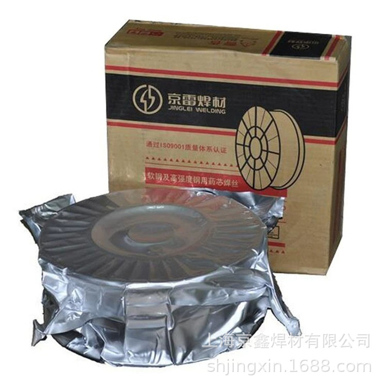昆山京雷GFR-91K2SR港口机械造船用焊丝E91T1-K2C低温钢药芯焊丝