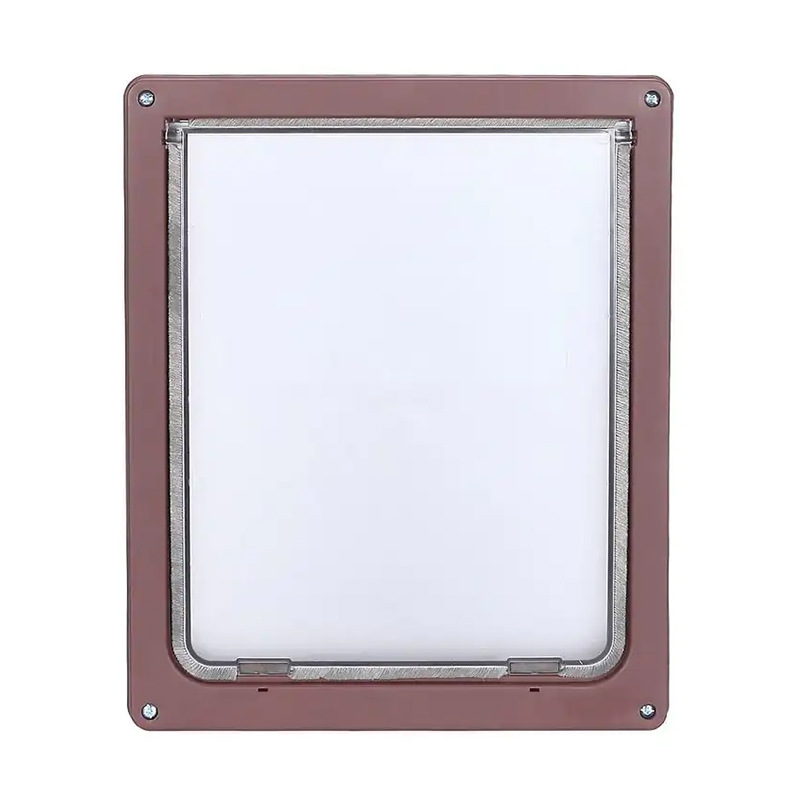 Nuevo tipo de puerta para perros con impresión de garras de perros, puerta de perros, interruptor de control de entrada libre