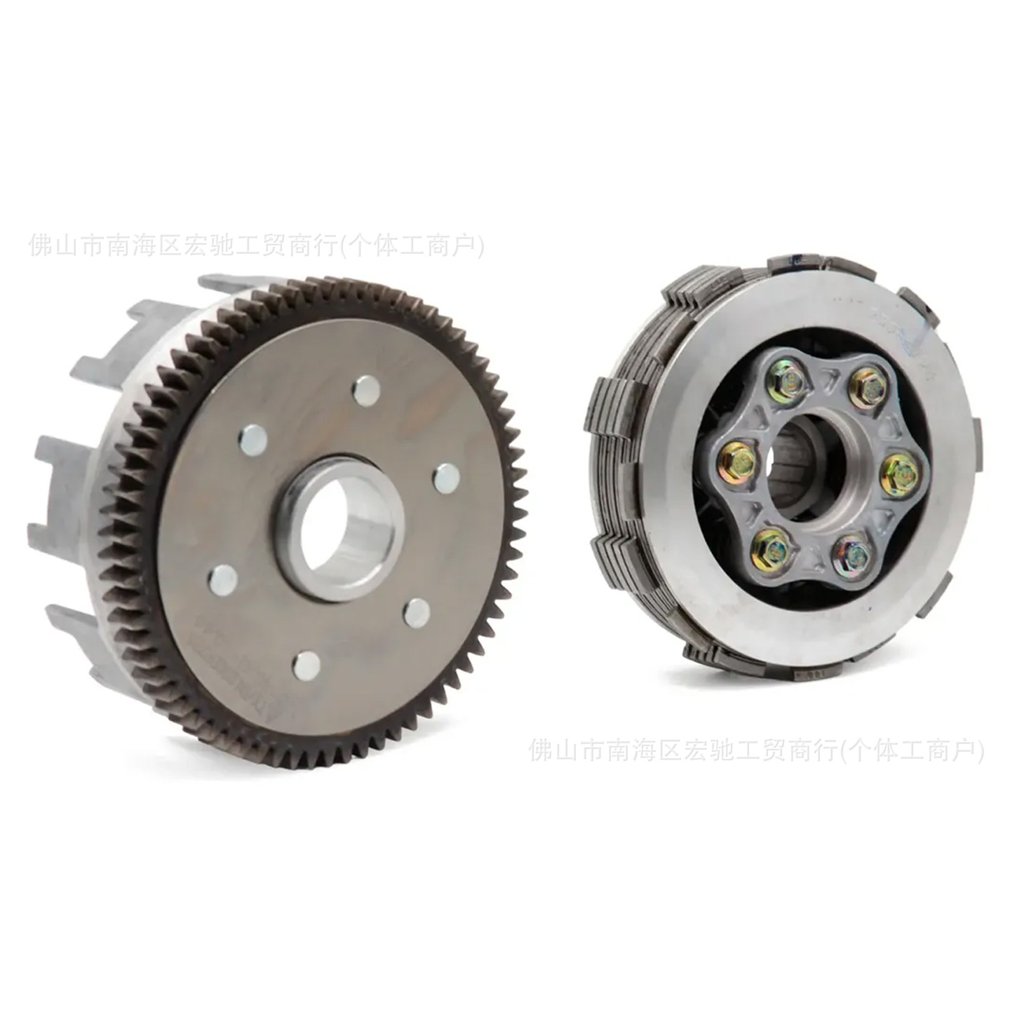Mexico Meikeduo Motorcycle Parts Clutch Assembly Ft/Cg150 6-Pole 6-Plate Dm200 Rt250Zs