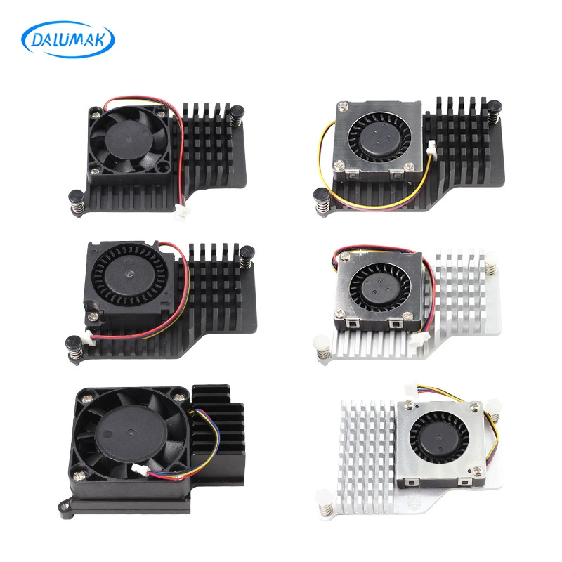 Raspberry Pi 5 PWM Speed Regulating Radiator Raspberry Pi 5 Active Cooling Fan Cooler