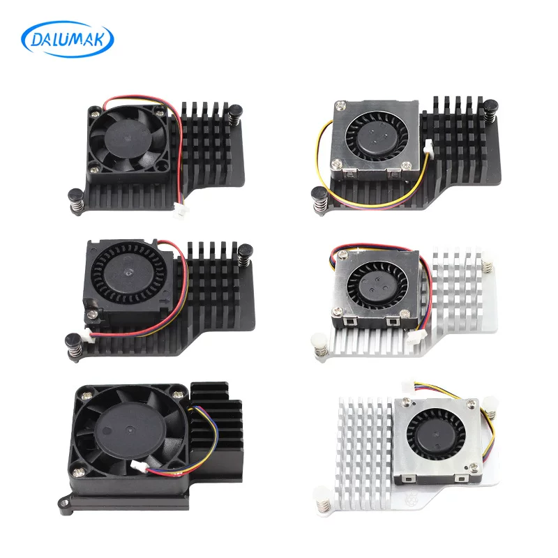 Raspberry Pi 5 PWM Speed Regulating Radiator Raspberry Pi 5 Active Cooling Fan Cooler