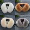 Man-made Fur collar simulation Fox Collar Hats Down Jackets Fur collar customized overcoat Parker Fur collar Customized