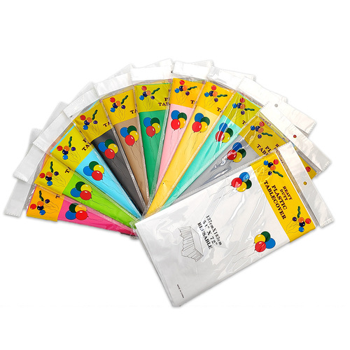 Disposable peva tablecloth waterproof and oil-proof plastic thickened square tablecloth birthday party decoration tablecloth