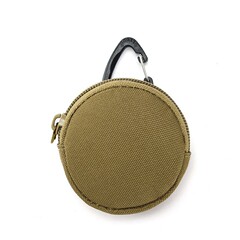 軍事ファンのモルトジッパースポーツアウトドア戦術イヤーバッグのキーホルダーの丸いミニ小銭入れの卸売り