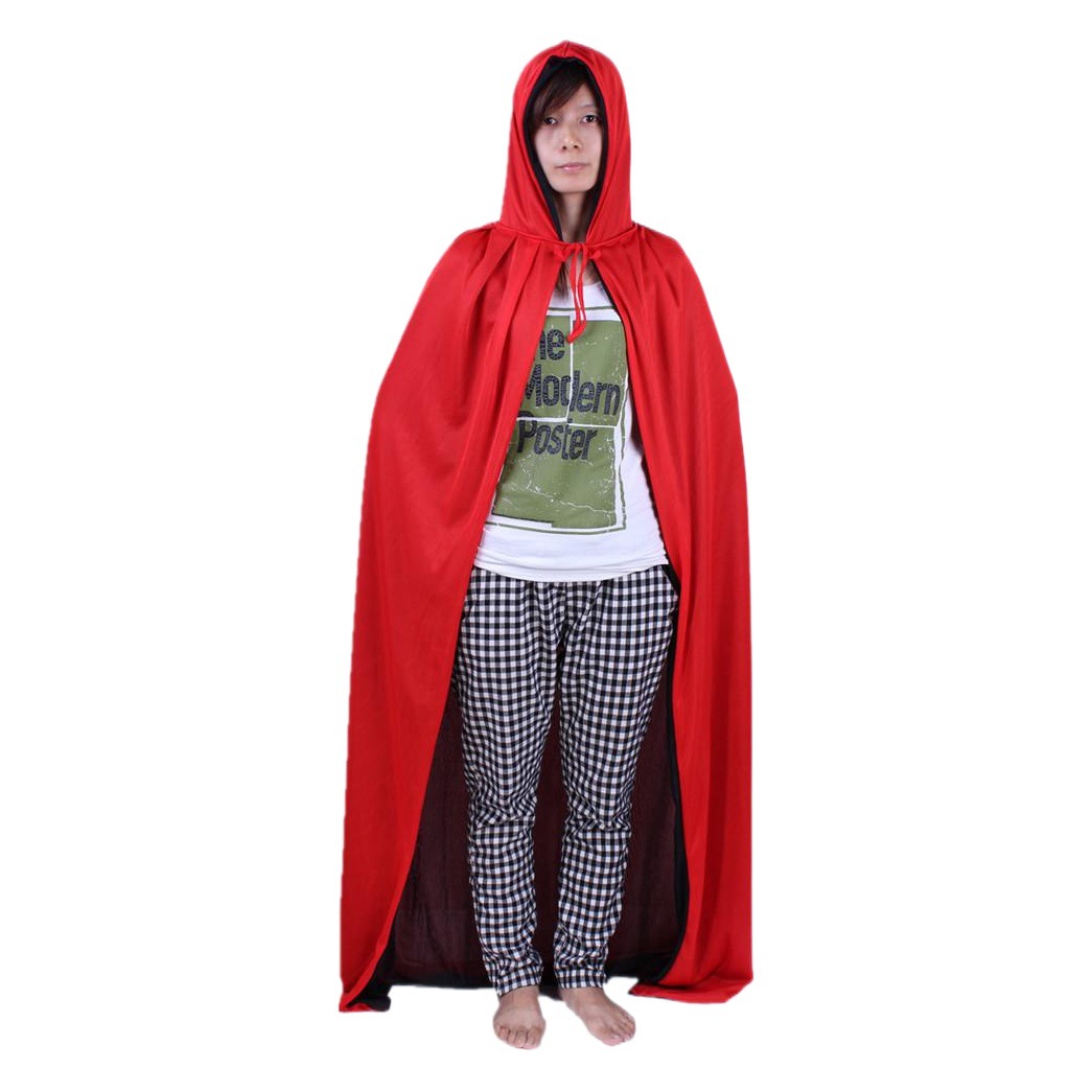 Capa Reversible de Vampiro para Halloween Reversible para Halloween y Fiesta de Disfraces