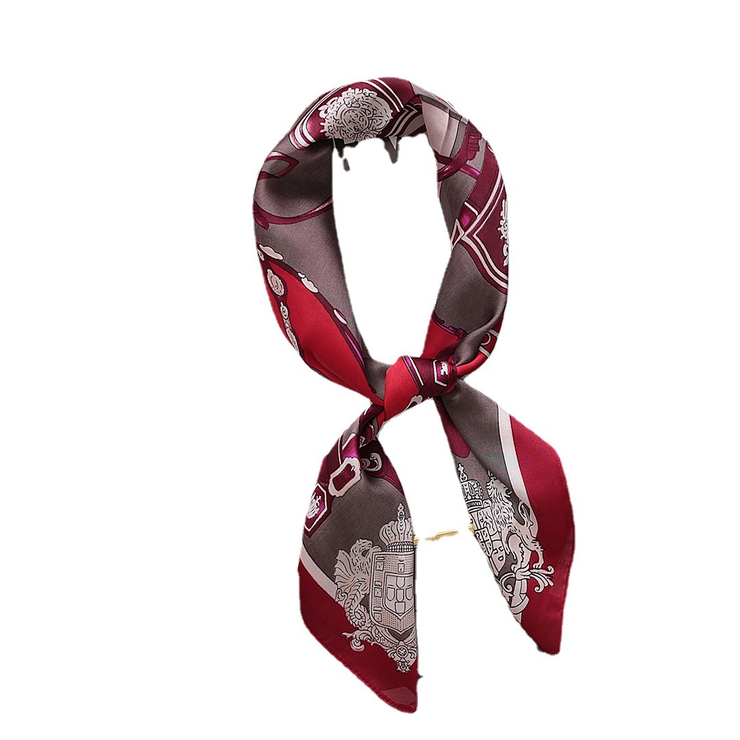 Korean Style Square Women's Versatile Shawl, Junma H Family Spring and Autumn Fashion Thin Scarf, Neckband, Imitation_voghion.com