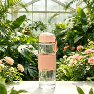 2026 新款 Tritan 塑料水杯无 BPA 安全材质 ins 小众风便携泡花