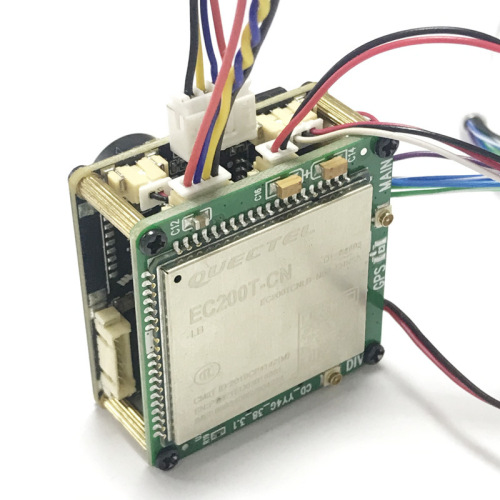 High-definition video and audio intercom remote monitoring camera with SD card slot, 4G network camera, industrial module