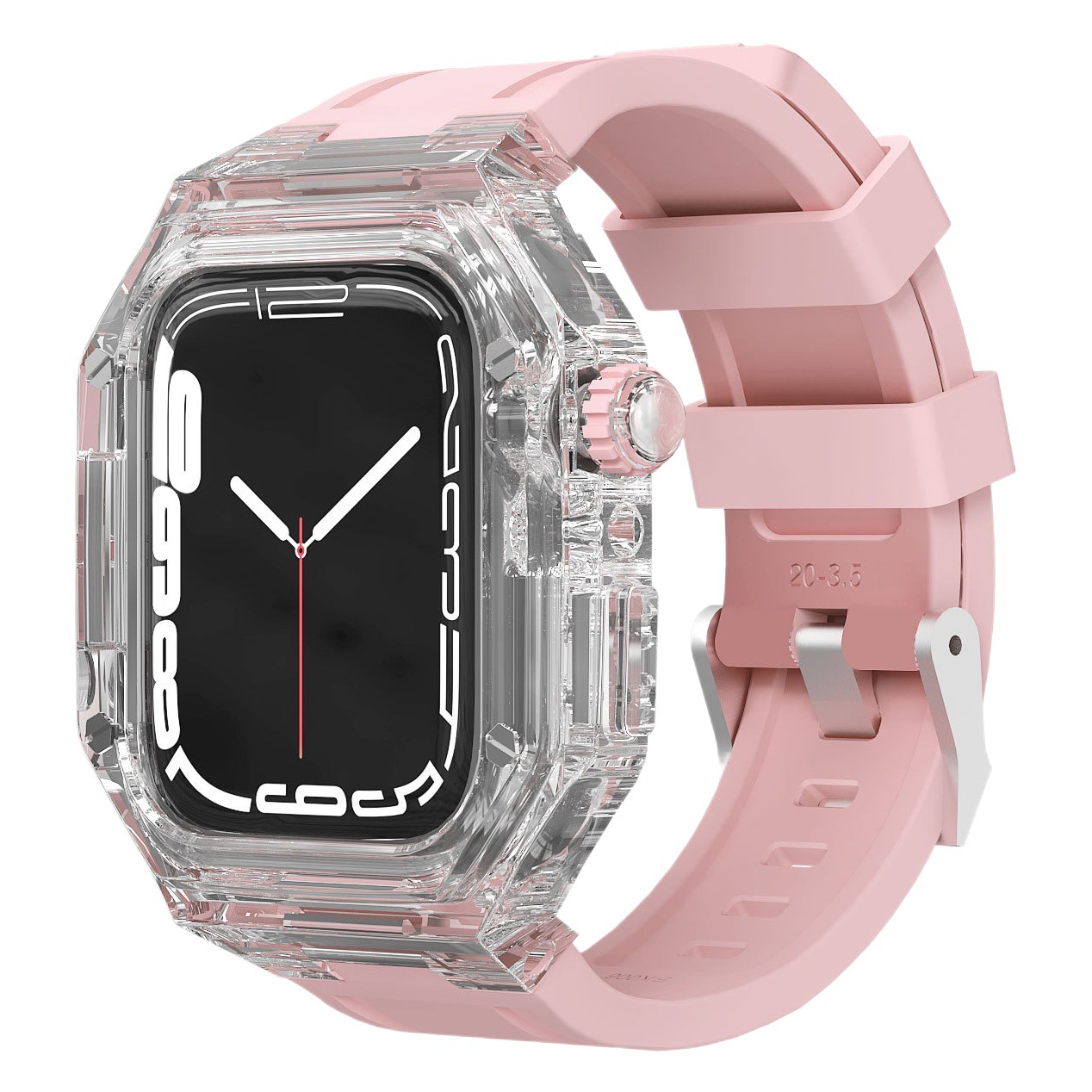 Aplicable Apple Watch 41 40mm modificado carcasa transparente iwatch 10 42 46mm 44 45mm carcasa protectora