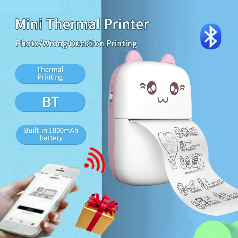 (Cross-border trading), small handheld printer, photo, Birthday gift