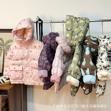 巴拉巴拉童装尾款清货儿童羽绒服秋冬女童棉服外套工厂拿货批发
