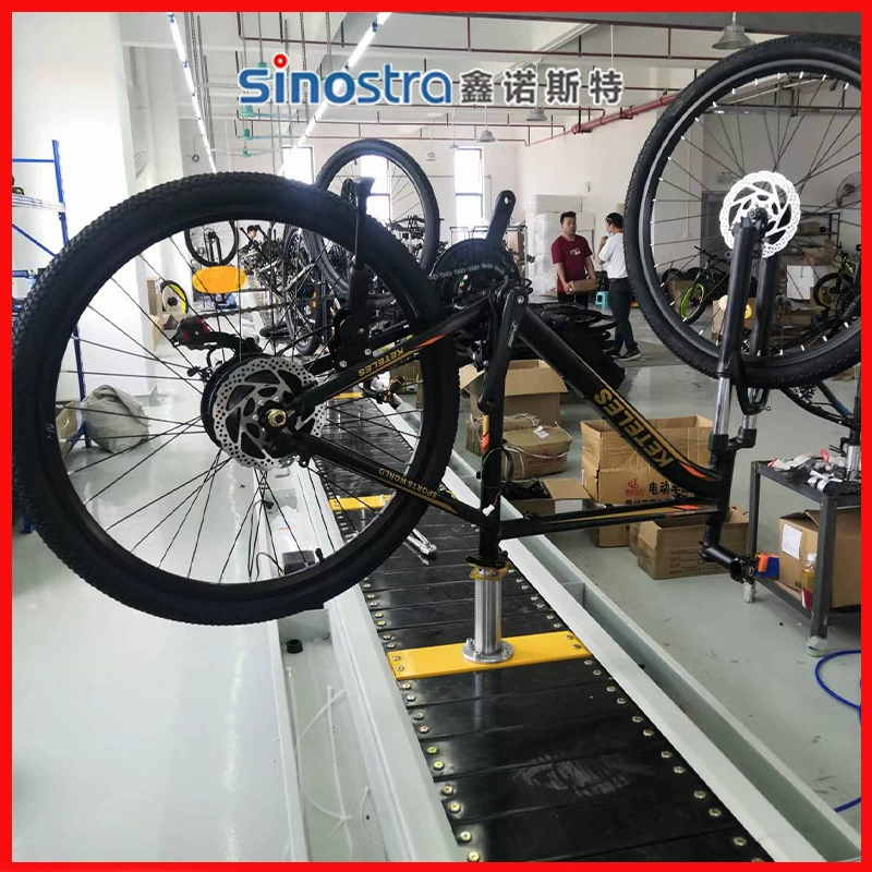 Конструкция фабрики и сборочный конвейер велосипеда продукции сразу сборочный конвейер электрического велосипеда сборочный конвейер мотоцикла