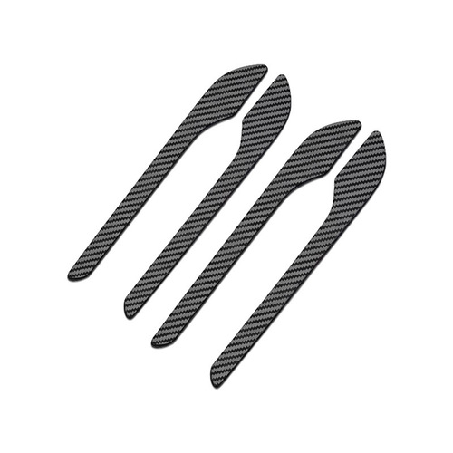 Applicable for Tesla Model 3/Y Door Handle Car Sticker, Brand New 3 Carbon Fiber External Door Handle Decorative Sticker