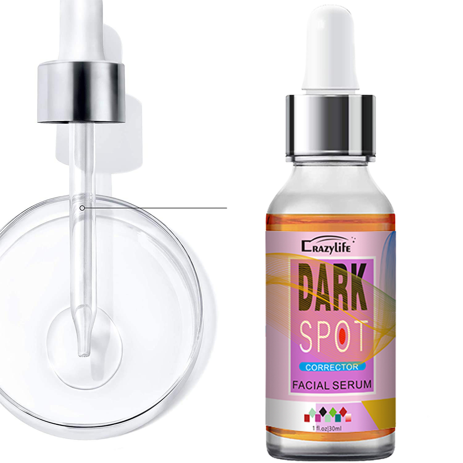 Siero viso anti-macchie per un colorito uniforme e luminoso_voghion.com