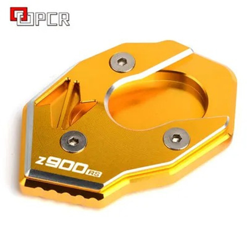 Kawasaki Z900Rs 17-24 Modified Aluminum Alloy Small Kickstand Enlarged Stand Side Stand Parking Foot Pad Accessories