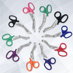 Gauze Scissors Canvas Scissors EDC Bandage Scissors EMT Scissors 15/16CM Intramuscular Shear First Aid Scissors Gauze Scissors
